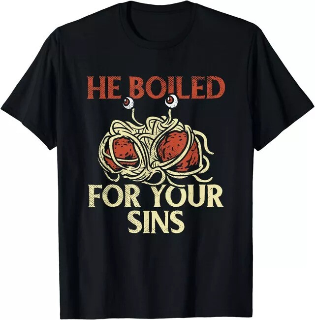 2025/NEW LIMITED He Boiled For Your Sins, Religion Teacher Gifts, Atheist Gif T-