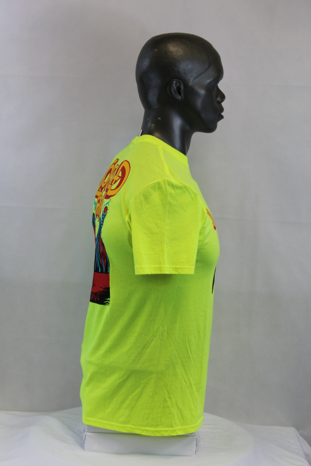 JJ DESIGN MEN S/S WORLD TOUR SPEAK OF T-SHIRT VOLT GREEN/MULTICOLOR 216785