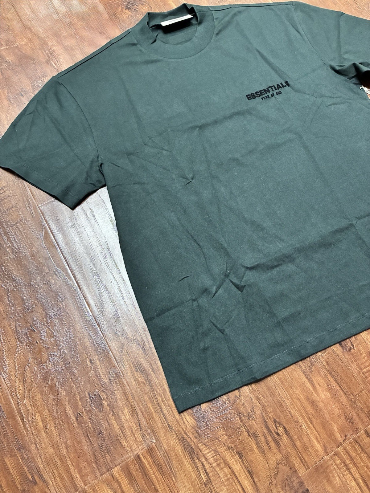 Fear of God Essentials Tee Stretch Limo Size Large Oversized Authentic #4341