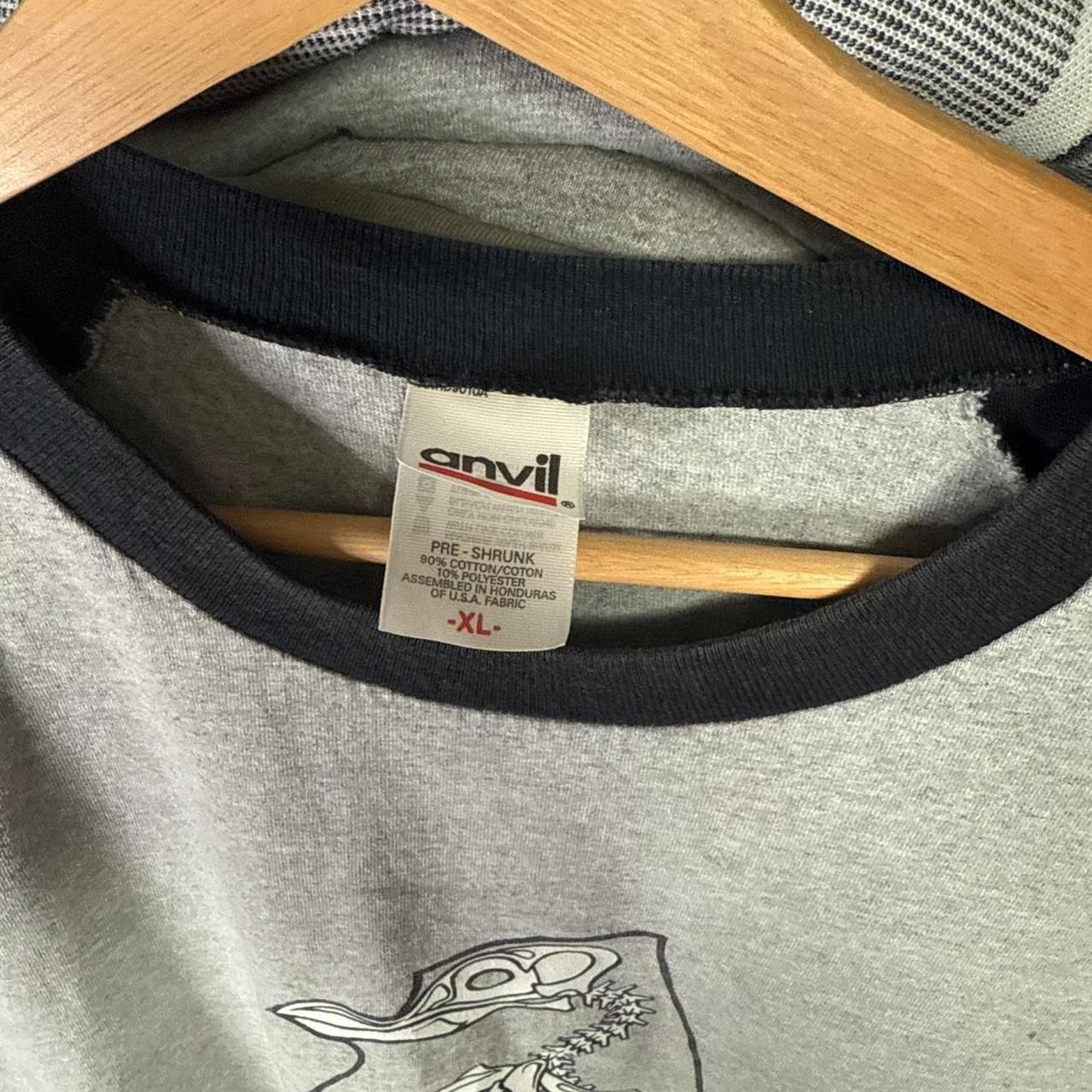Y2K Madagascar research and development crew raglan t shirt XL