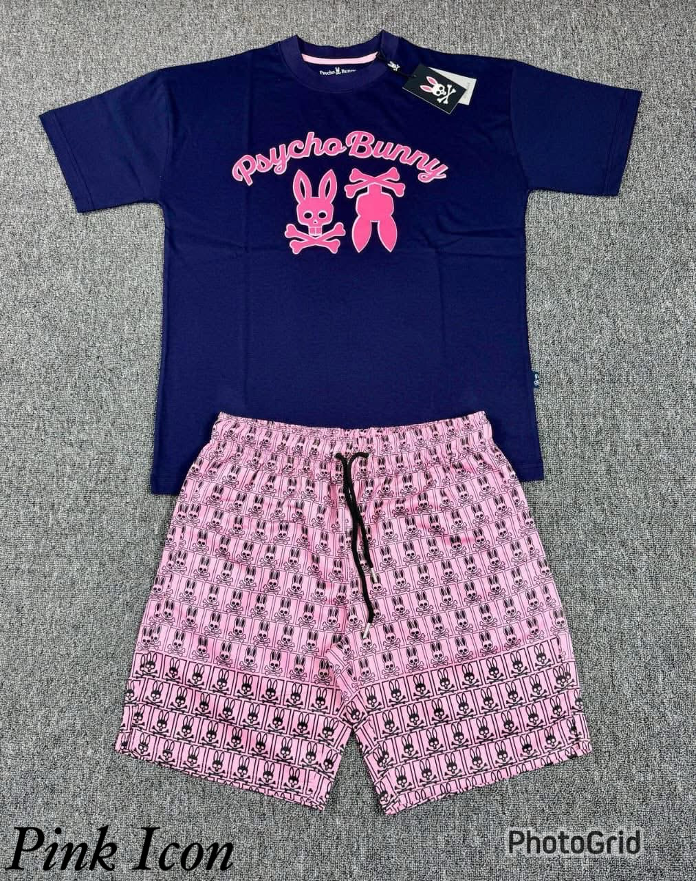 Pyscho Bunny Tshirt/Short Sets