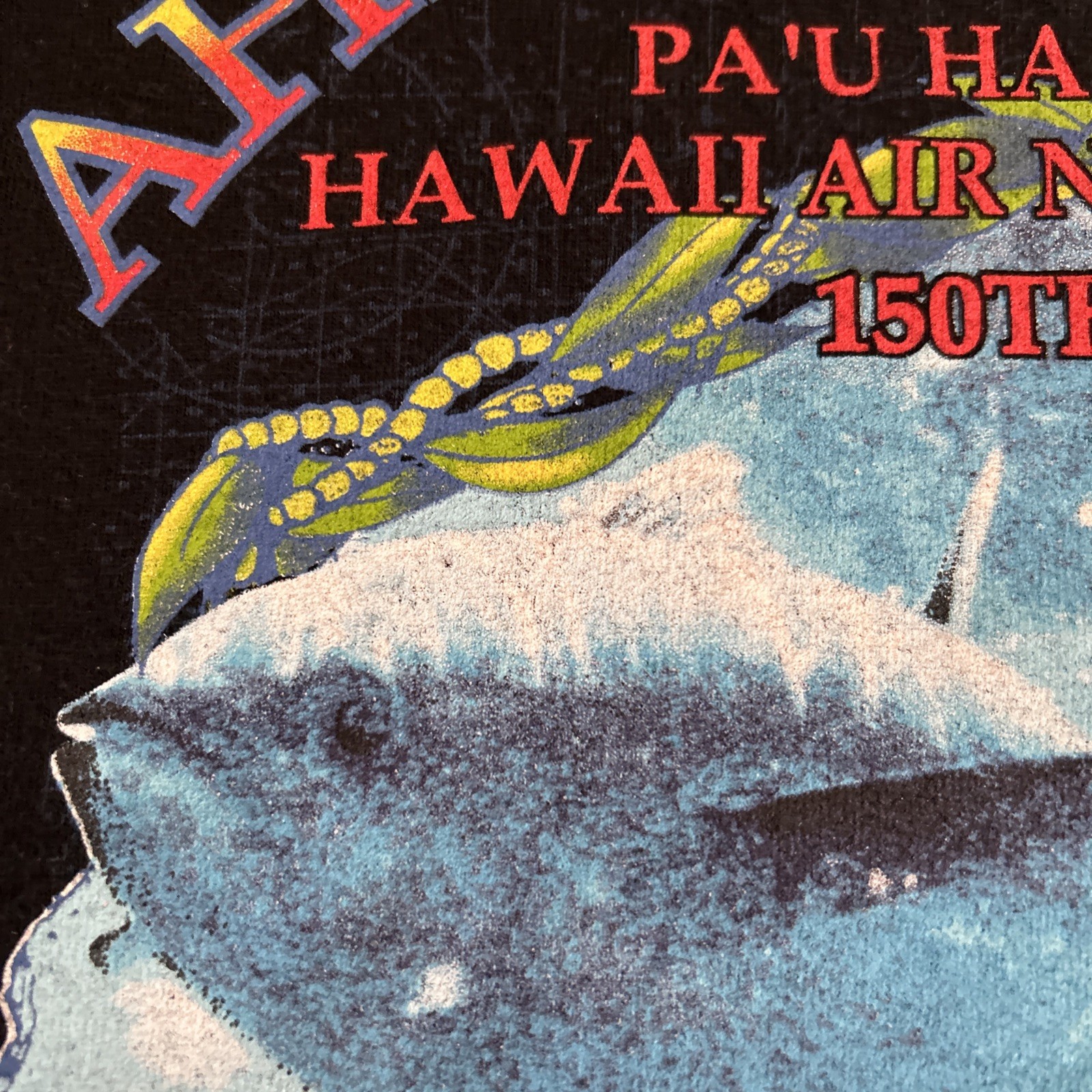 Vintage 1997 Ahi Tuna Fishing Tournament T-Shirt Size Medium Kauai Hawaii ACW SQ