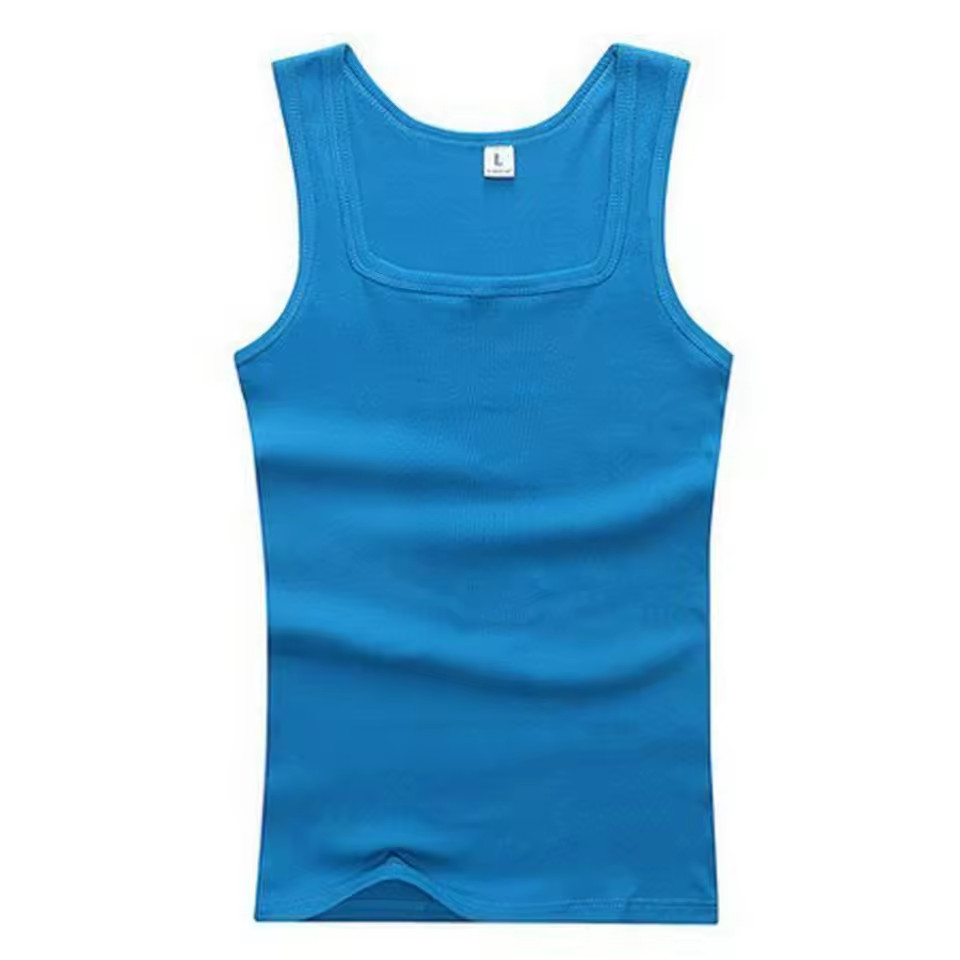 Men’s Tank Top A-Shirt Wife Beater Undershirts Size S-4XL
