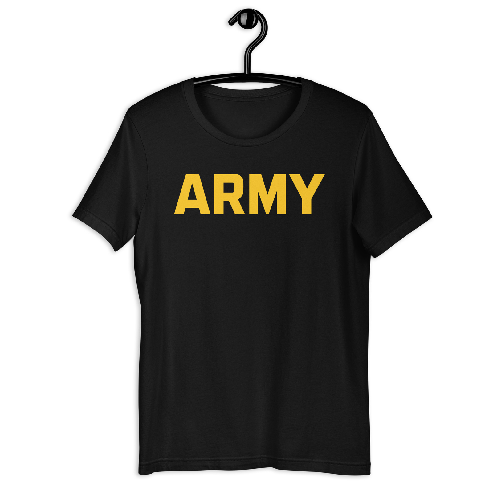 ARMY T-Shirt with gold print USA Tee S M L XL 2XL 3XL 4XL 5XL
