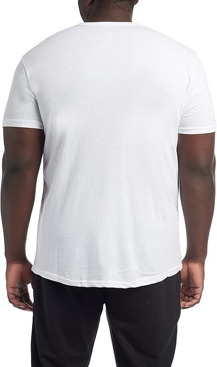 PUMA Men’s Big & Tall 3-Pack Classic T-Shirt WHITE XX-Large Tall 2XLT
