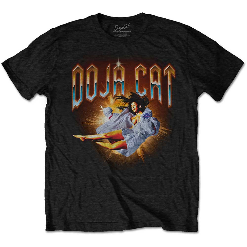 Men’s Doja Cat Planet Her Space Slim Fit T-shirt Large Black