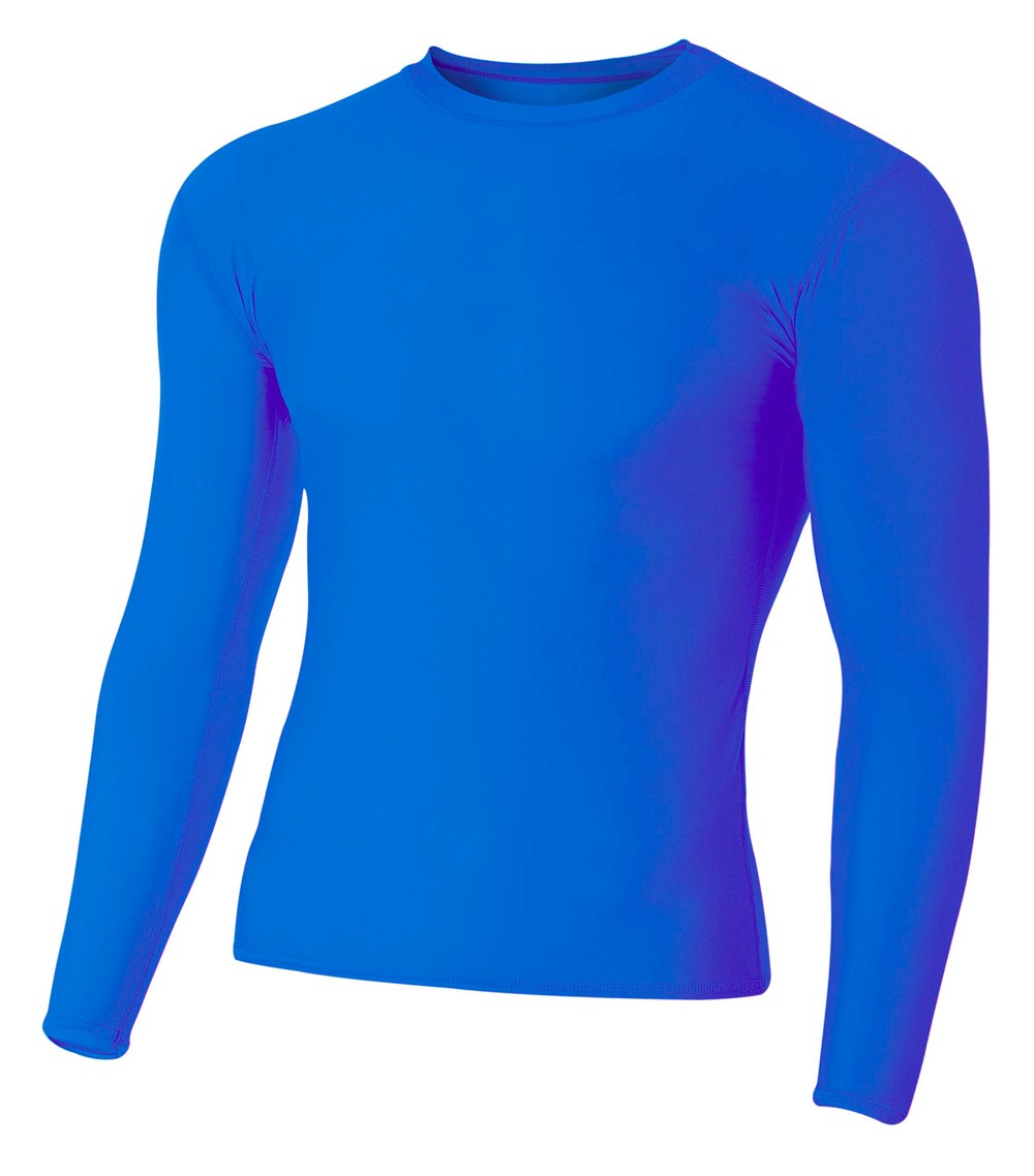 A4 Long Sleeve Compression Crew Mens N3133