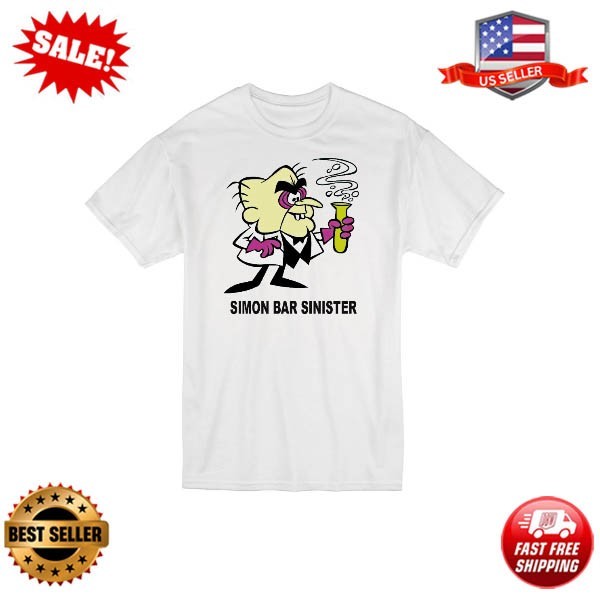 SIMON BAR SINISTER UNDERDOG CARTOON VILLAIN RETRO CLASSIC T-SHIRT
