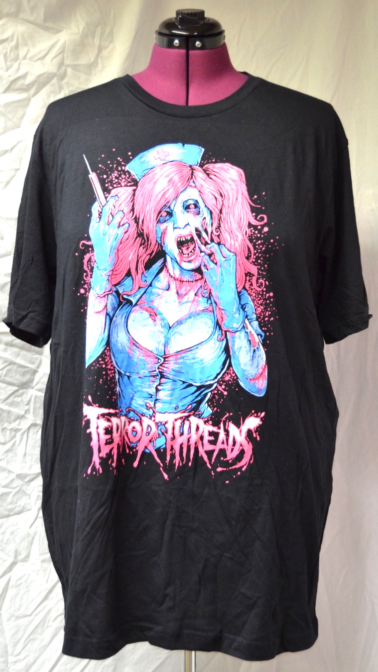 Terror Threads Nurse Men’s 3XL T-Shirt!!!