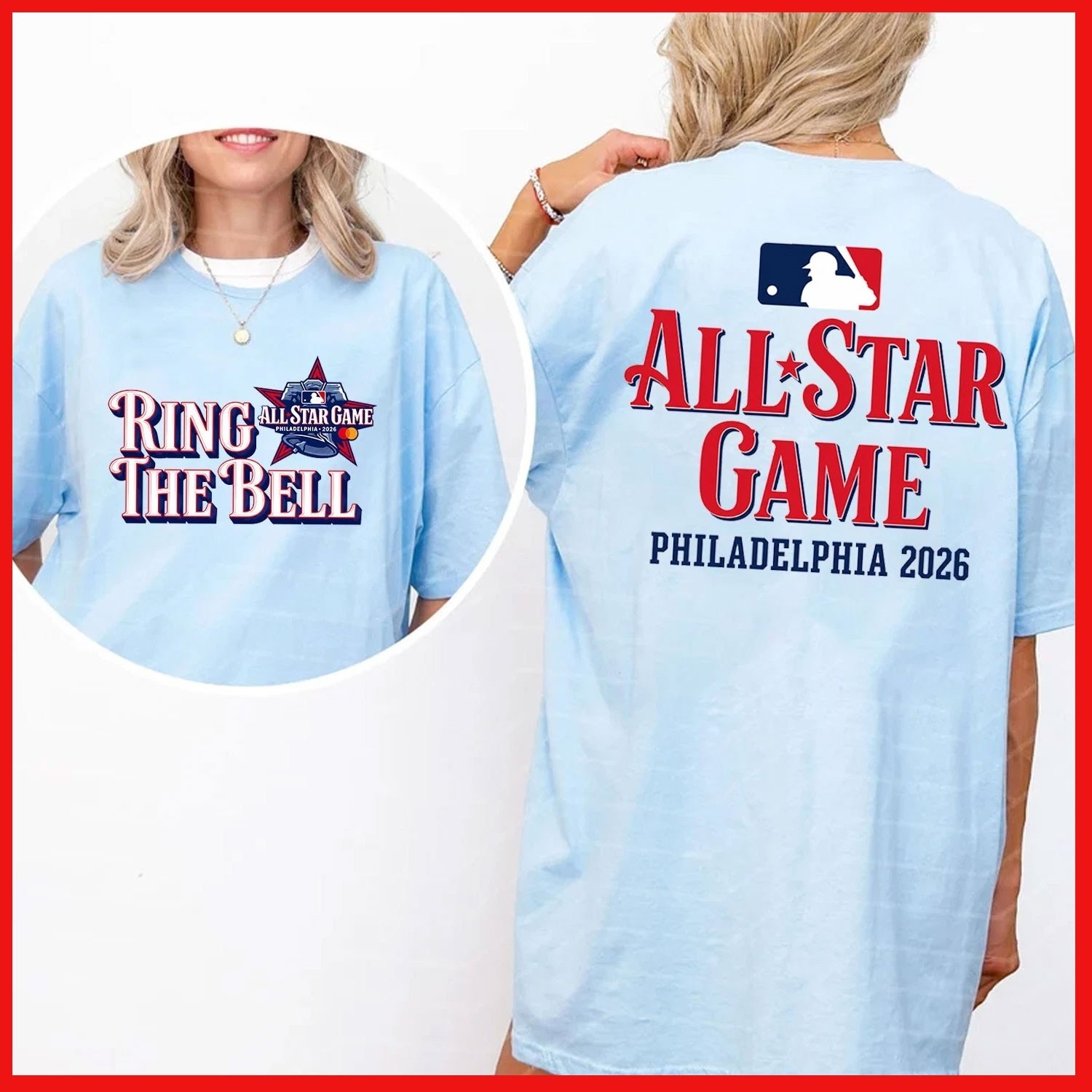 HOT – AII Star Game 2026 PA Phillies Ring The Bell Shirt 2 Sides
