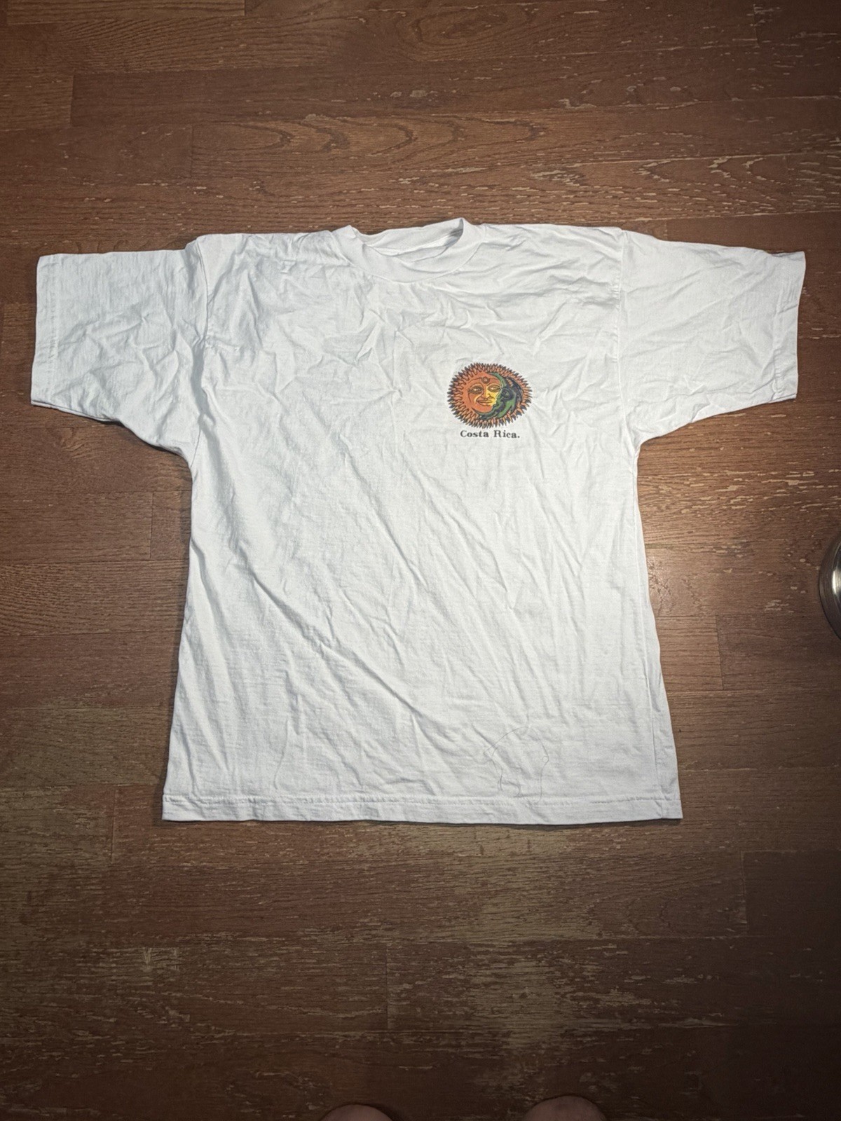 Vintage Costa Rica Sun And Moon Back Graphic Tee