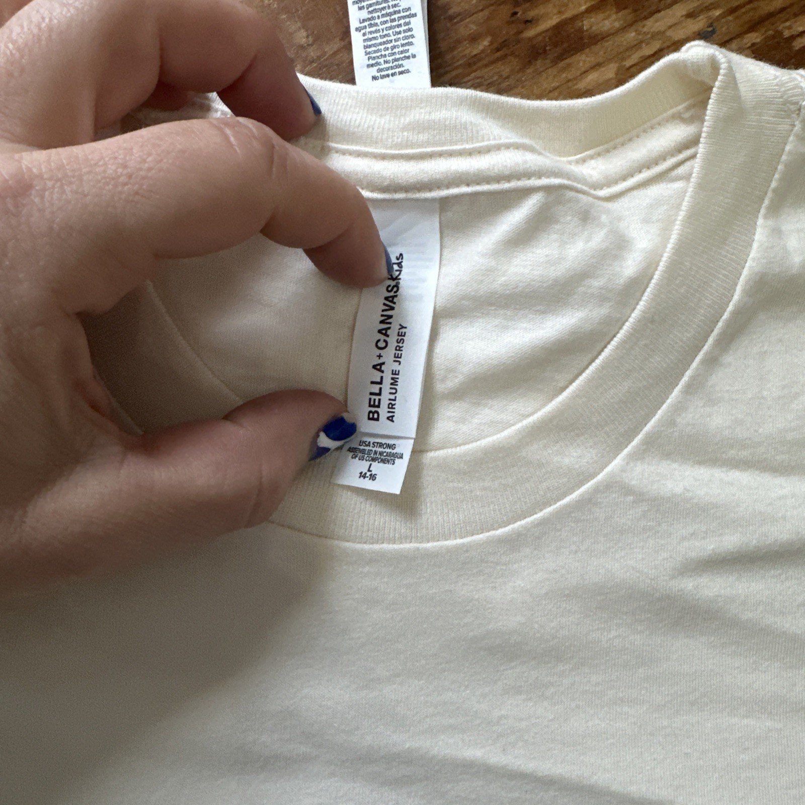 BELLA + CANVAS – Youth CVC Jersey Tee – 3001YCVC