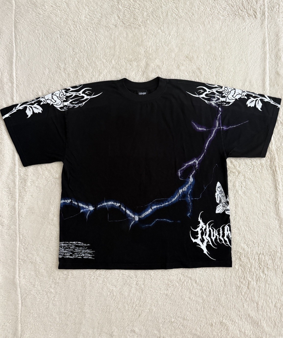 Men’s Civil Regime x Darc Sport T-Shirt, Size XL, Oversized, New