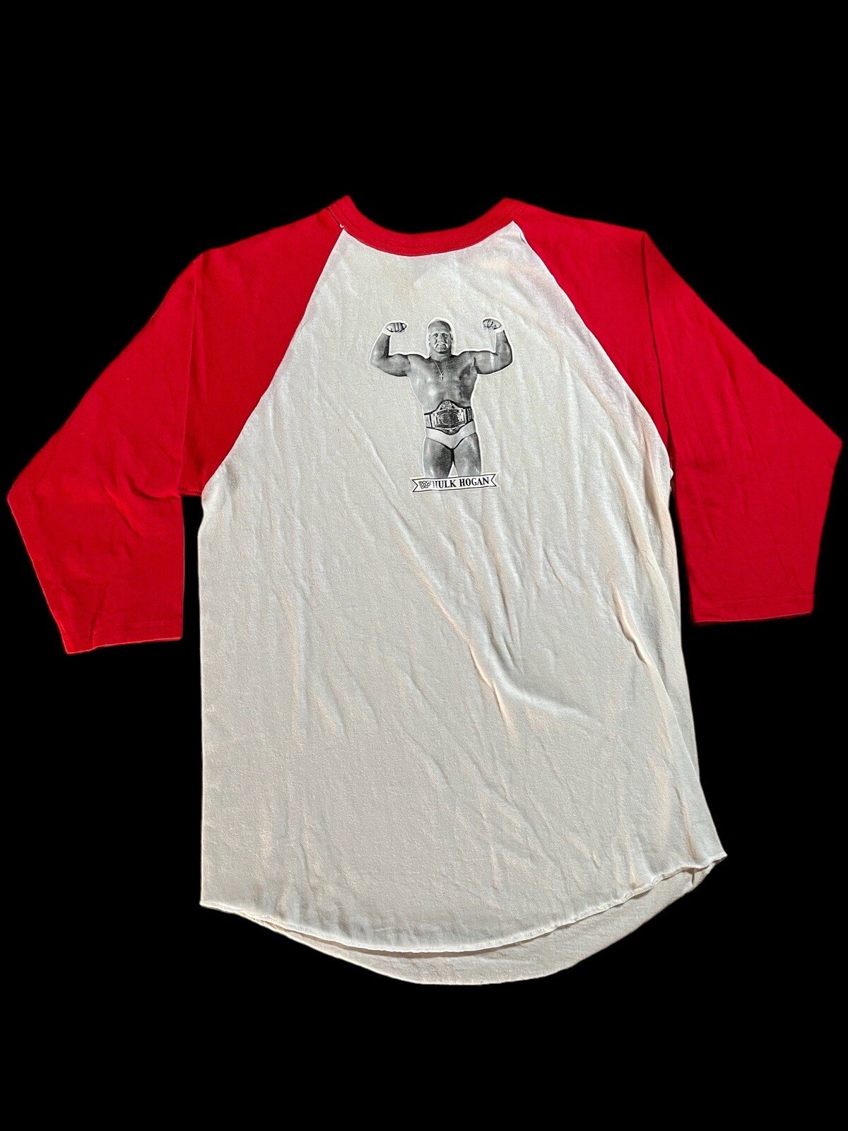 Hulk Hogan Augusta Sportswear – Three-Quarter Sleeve Baseball Jersey Size M