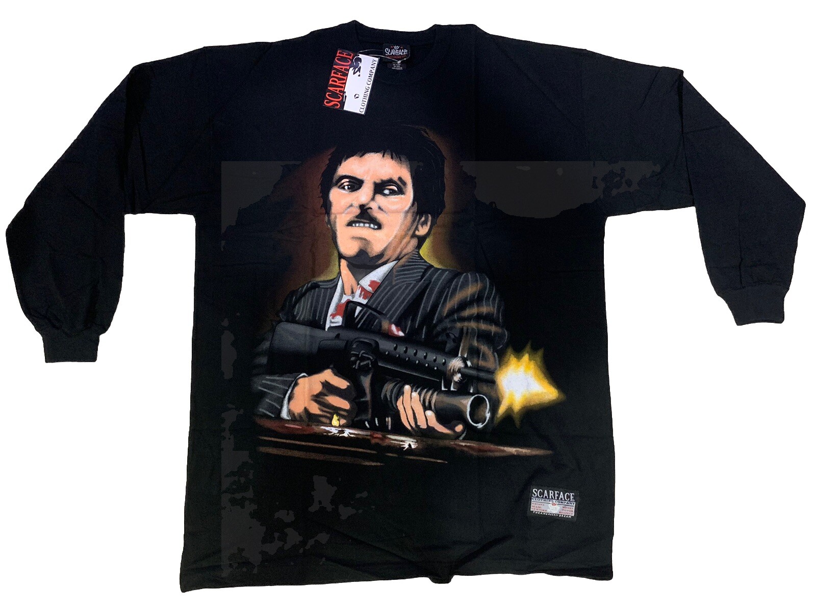 Vintage Y2K Scarface Clothing Co. Licensed Tony Montana Big & Tall 2X, 3X-5X NWT