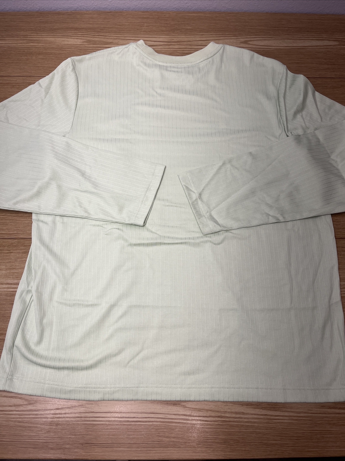 Craft & Barrow T-Shirt Mens XL Green Easy Care Long Sleeve Pullover Tee NWT
