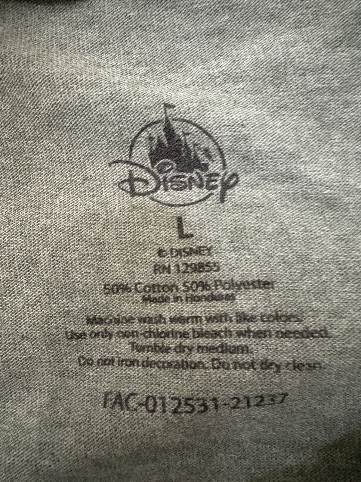 Disney T-shirt Large Disneyland Resort Graphic Happiest Place On Earth Sage Grn