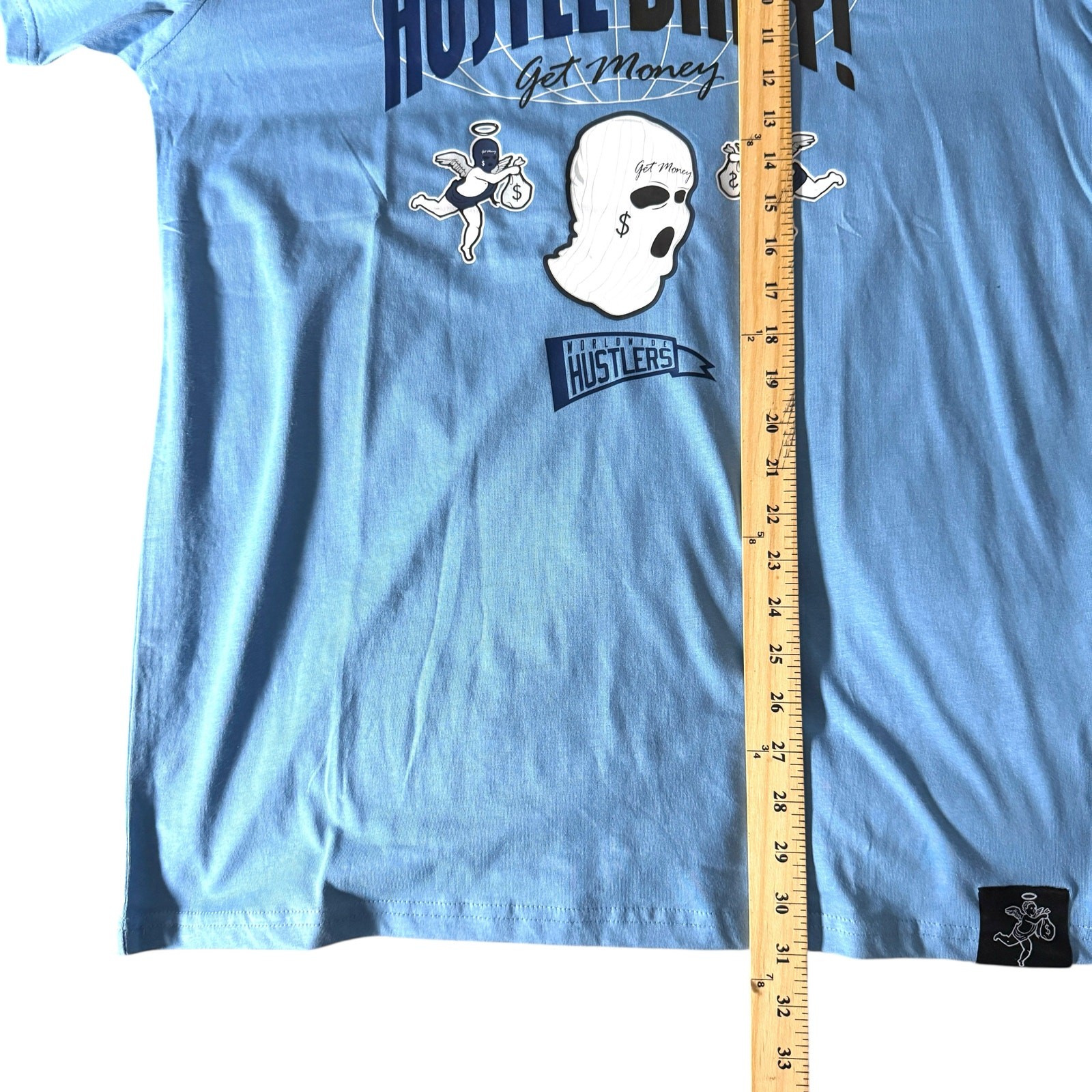 Hastamuerte Hustle Daily Get Money T-shirt Men’s L – Skater Streetwear Casual