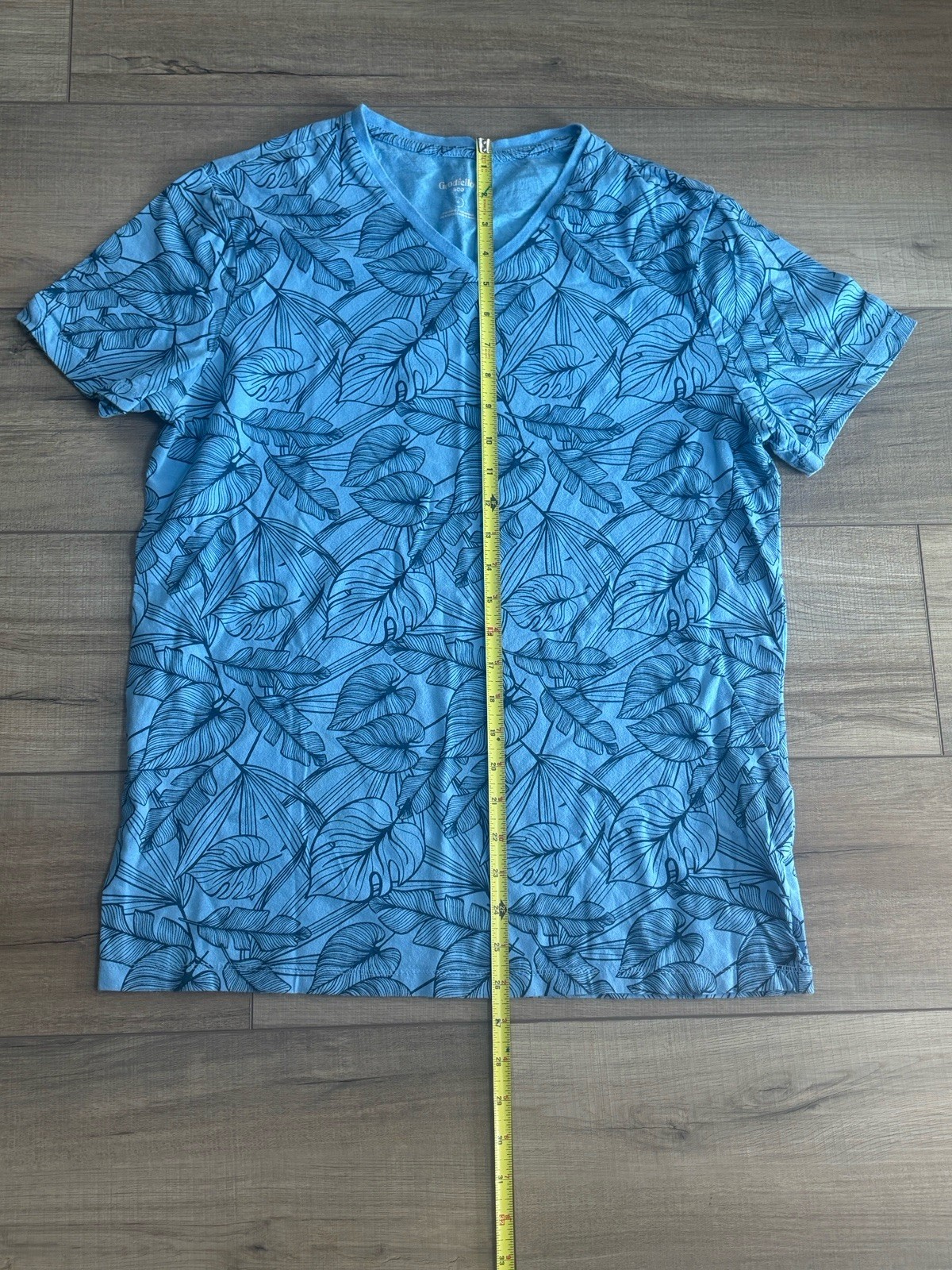 Goodfellow & Co Men’s M Floral Tropical Knit Crew Neck Short Sleeve Tee