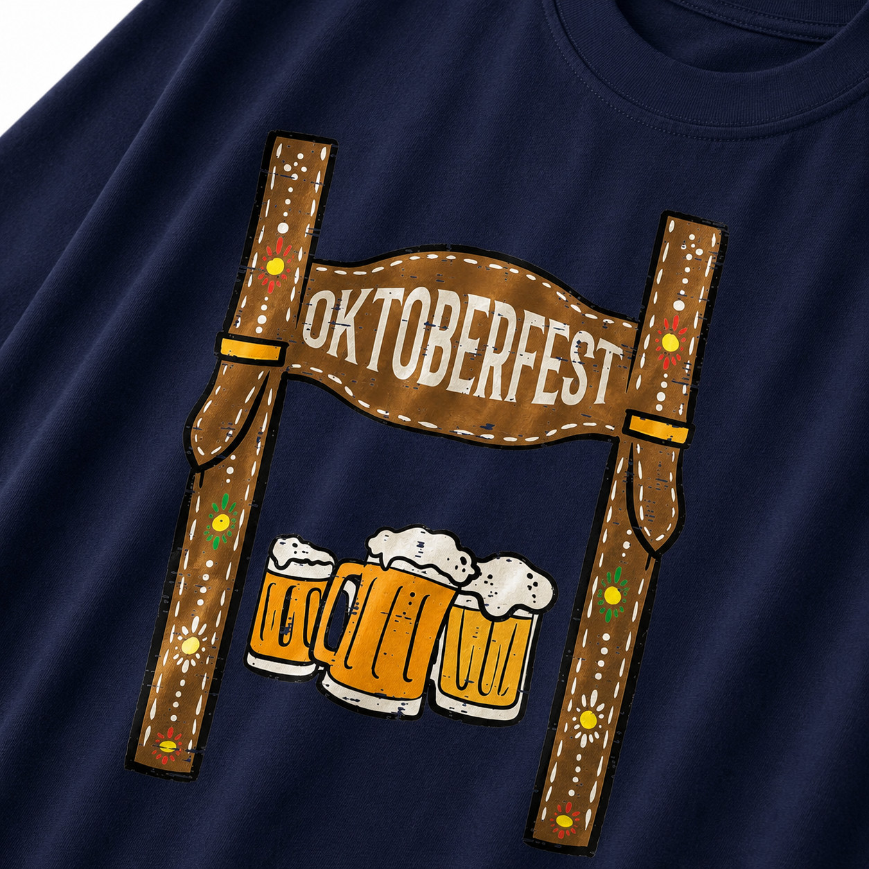 Oktoberfest Lederhosen Shirt German Bavarian Beer Festival Graphic Tee