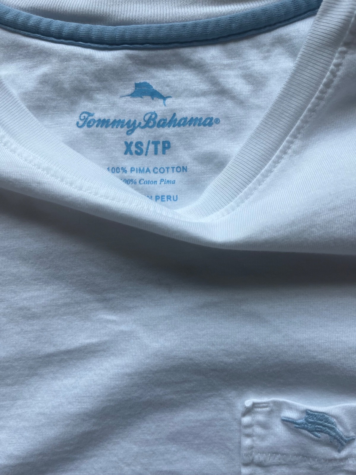 Lot of 5 Tommy Bahama Bali Tees Size XS (Fits Like Mens Medium