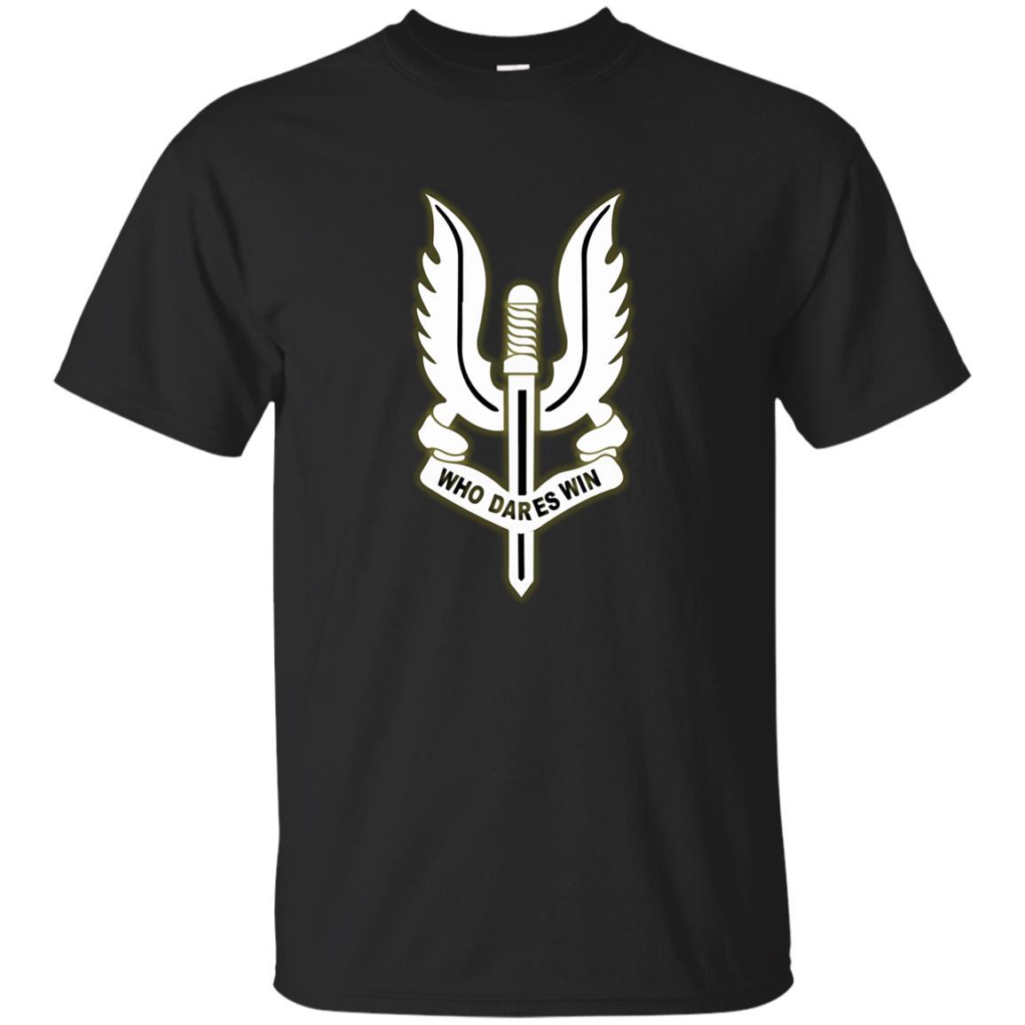 United Kingdom British Army Special Force SAS Special Air Service BLACK T-Shirt