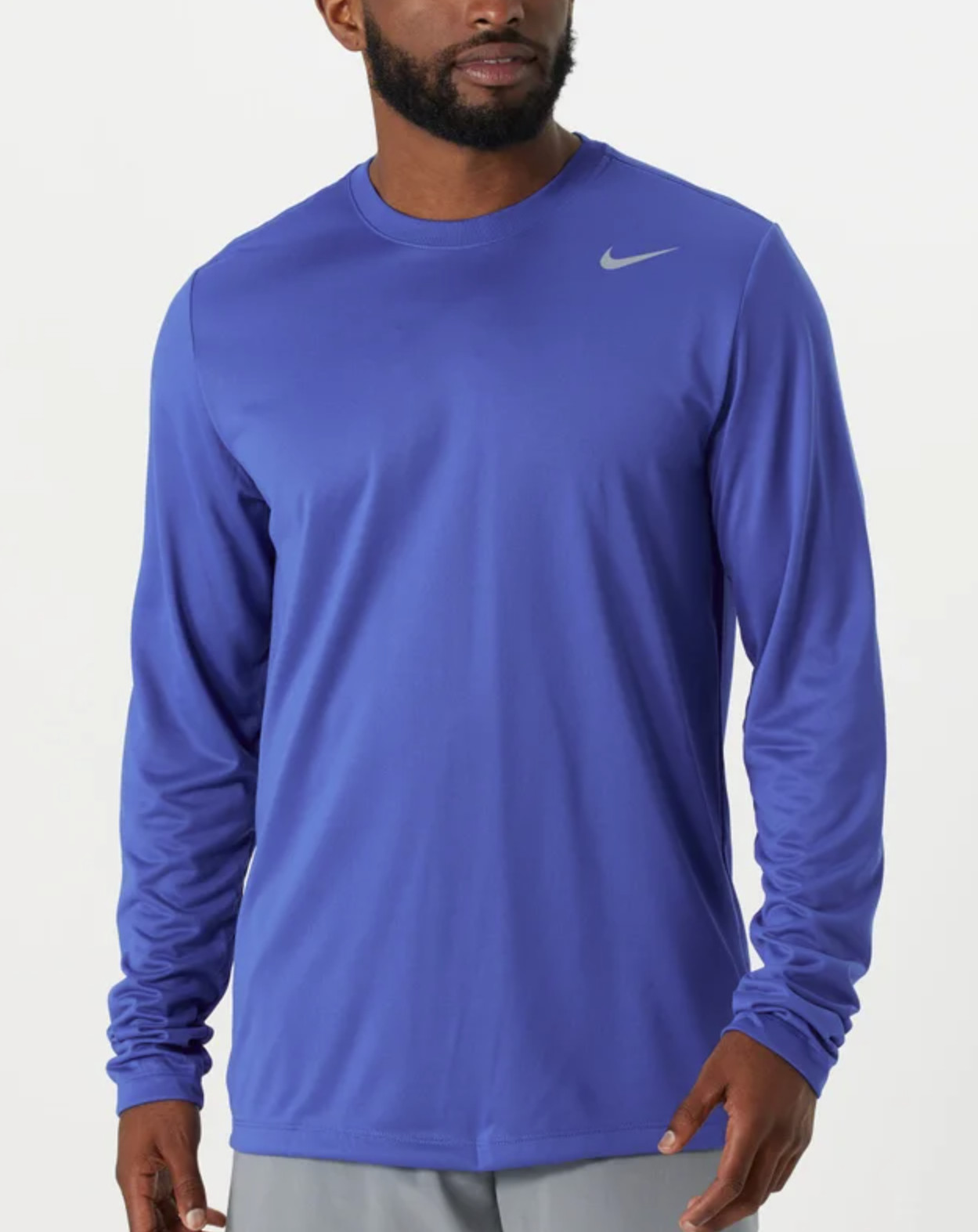 Nike Legend 2.0 Dri-Fit Training LS Shirt Size 4XL Game Royal 727980 493 NWT NEW