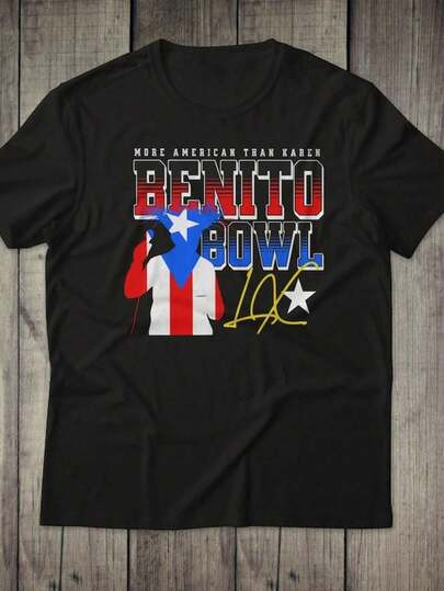 Benito Bowl Football LX T-Shirt More American Than Karen T-Shirt size S to 5XL