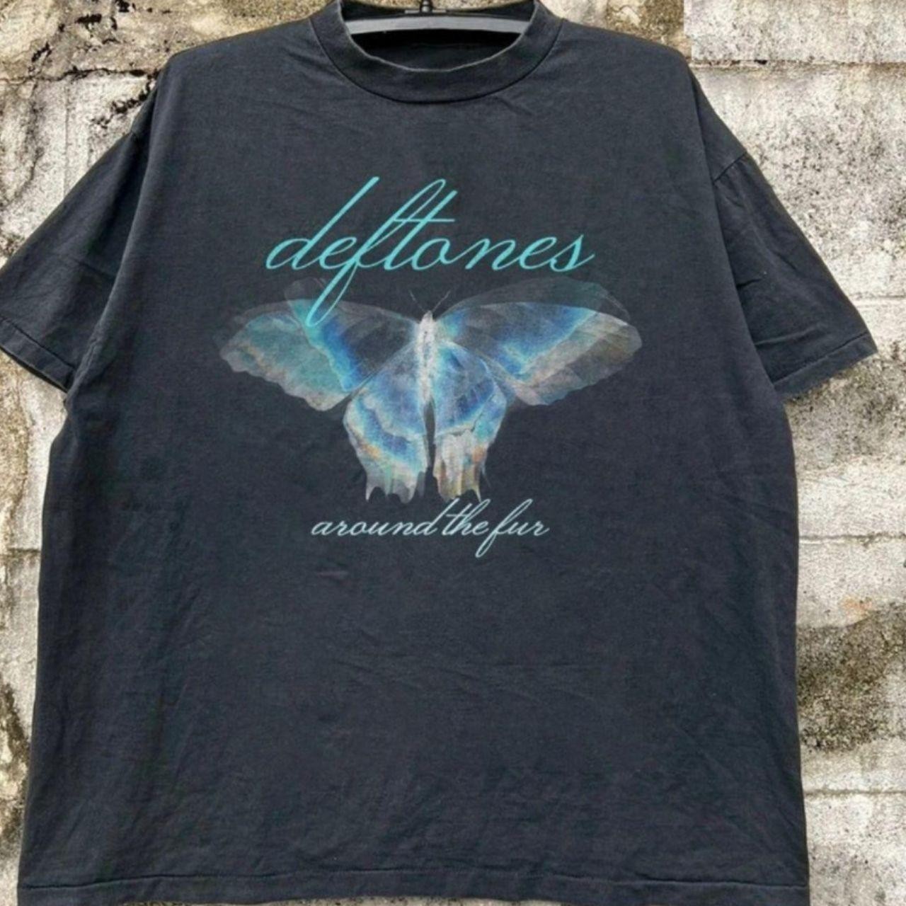 Deftones Butterfly Black T-Shirt reprint VK12334