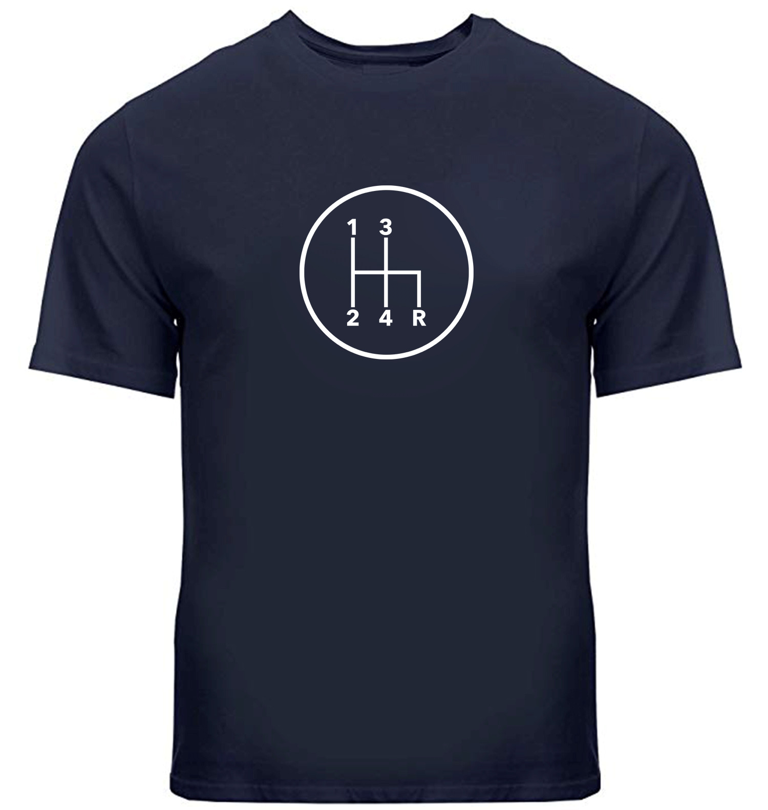 Manual Transmission Gears Shift Pattern 4 Speed Stick Shirts Mens Tee T-Shirt