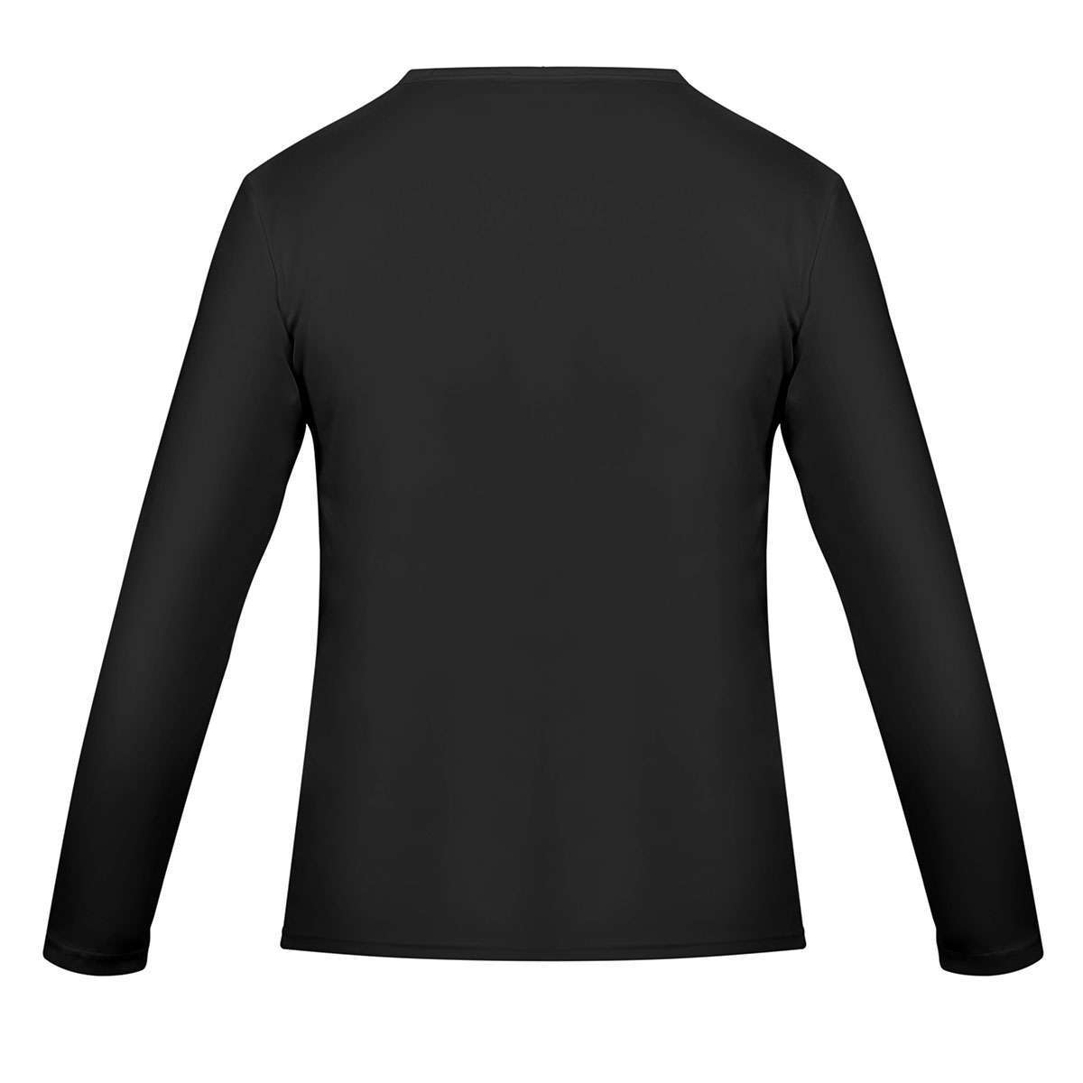 Men Casual Long Sleeve Basic T-shirt Slim Thermal Undershirt Muscle Top Milksilk