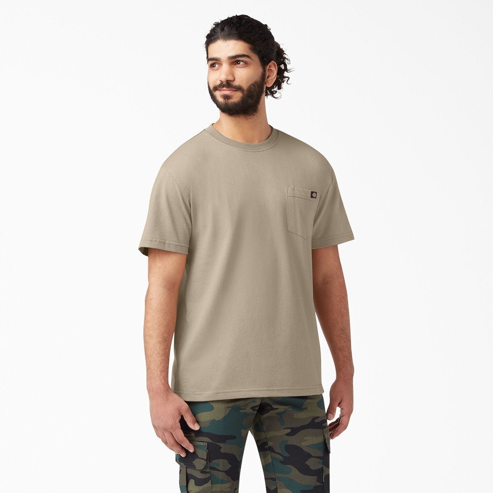 Dickies Men’s T-Shirt Short Sleeve Heavyweight Pocket Relaxed Fit T-Shirt