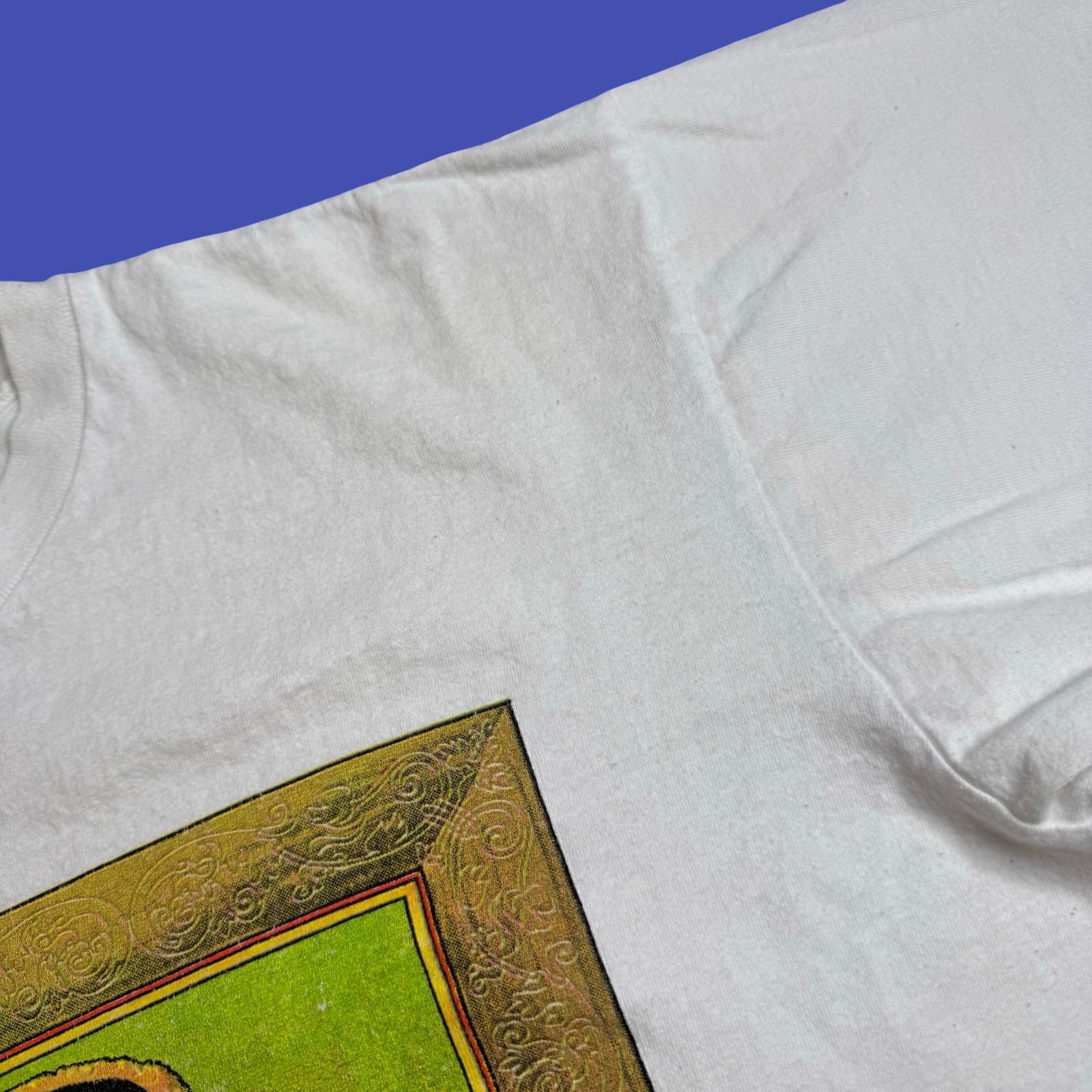 1995 The Simpsons Homer The VIII King T Shirt White 2 Sided Cartoon Vintage