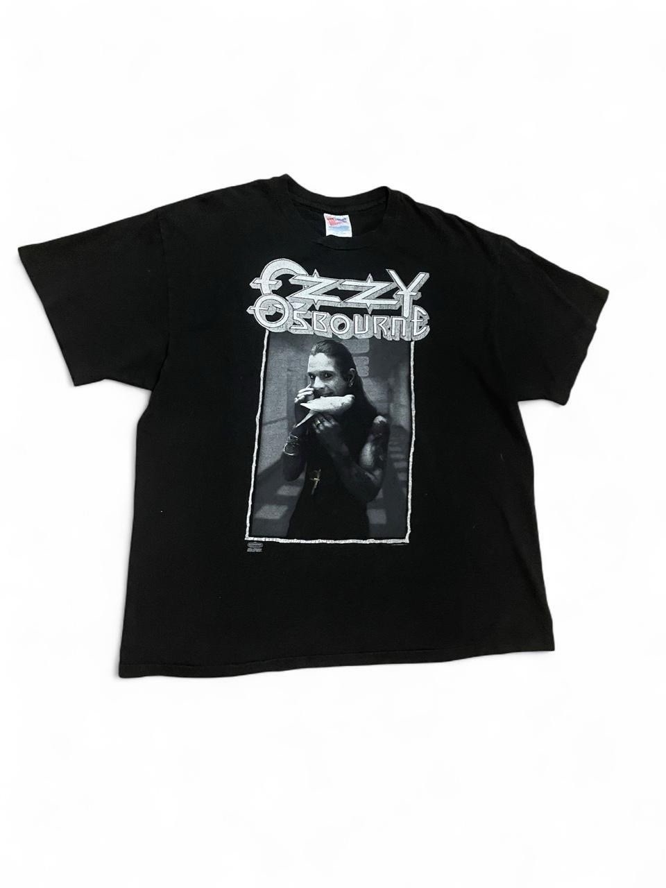 Vintage 1992 Ozzy Osbourne The Last Bloody Shows Tour Shirt Size L