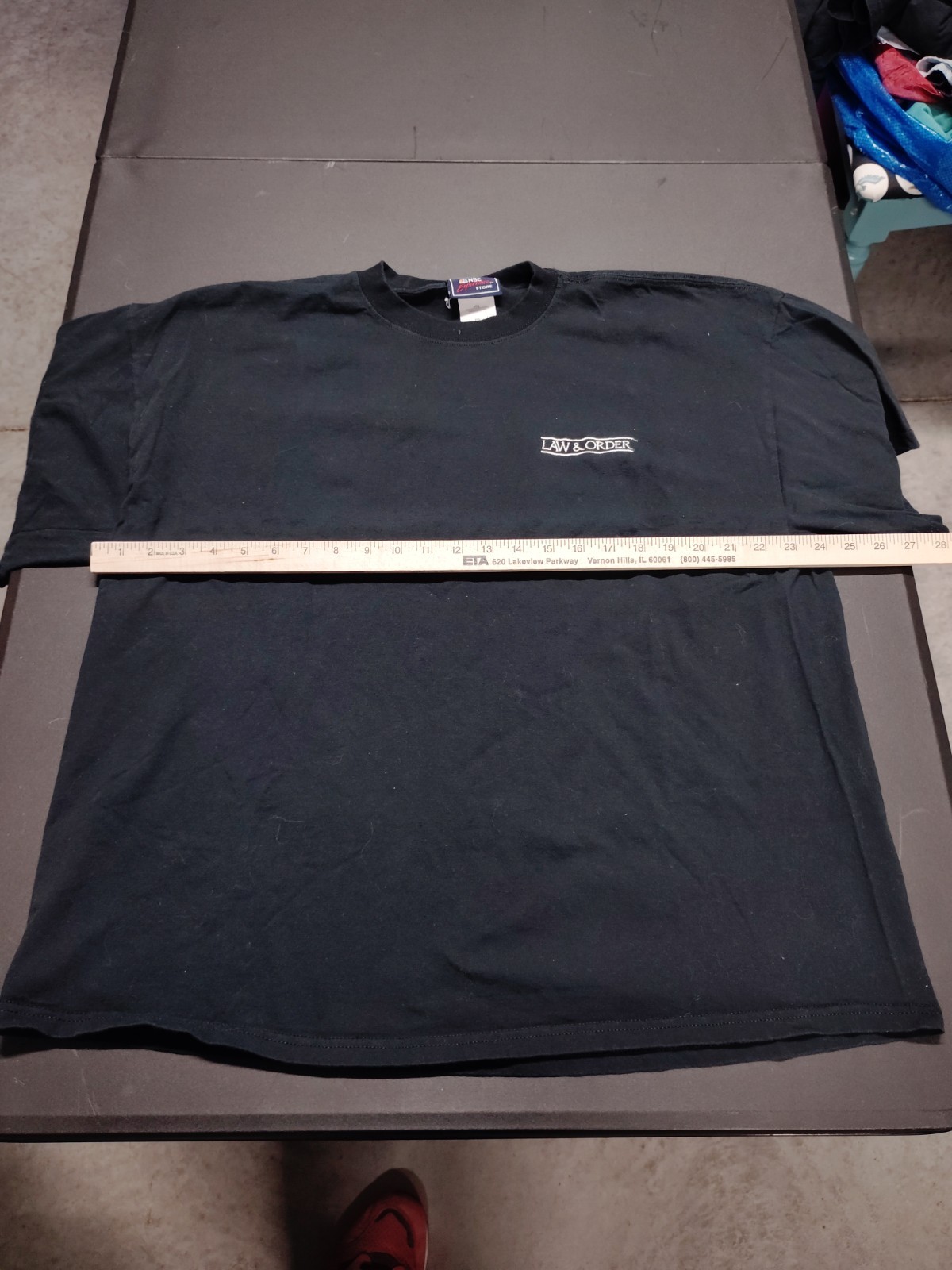 Nbc Store Law and Order Embroidery Tv Drama Show Promo Shirt 2xl A290