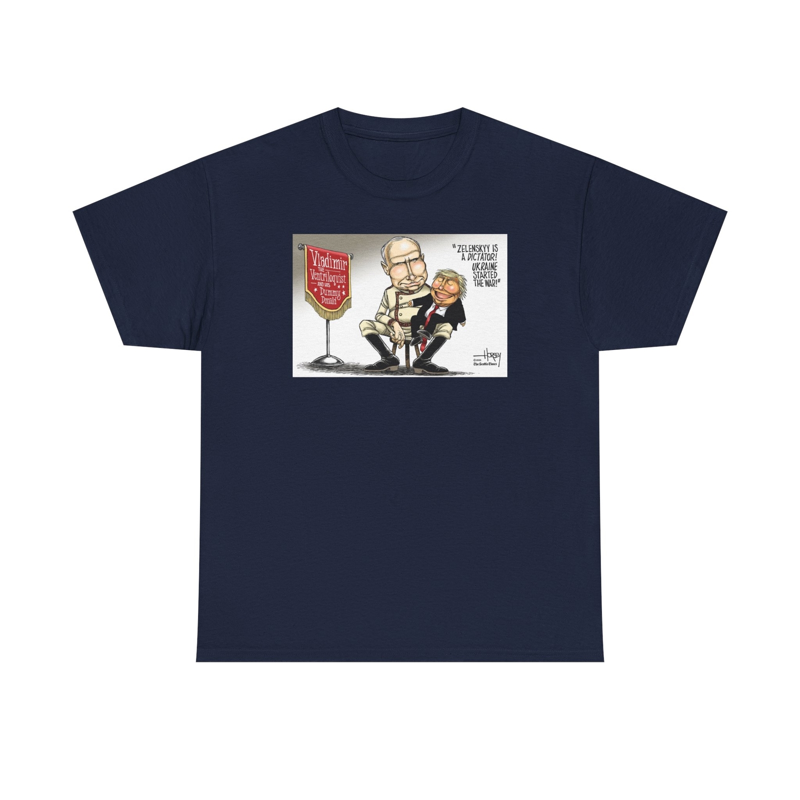 Funny Ventriloquist Tee, Comedian Puppet Humor Shirt, Unisex Cotton Top, Comedy