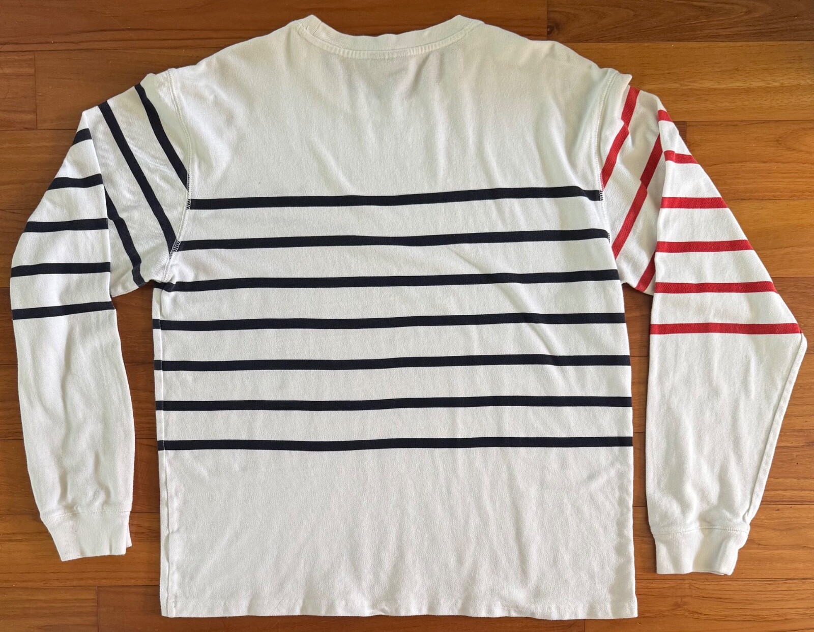 PATERSON MADE FOR PLAY Long Sleeve Knit Striped Shirt (LRG) skateboarding tennis