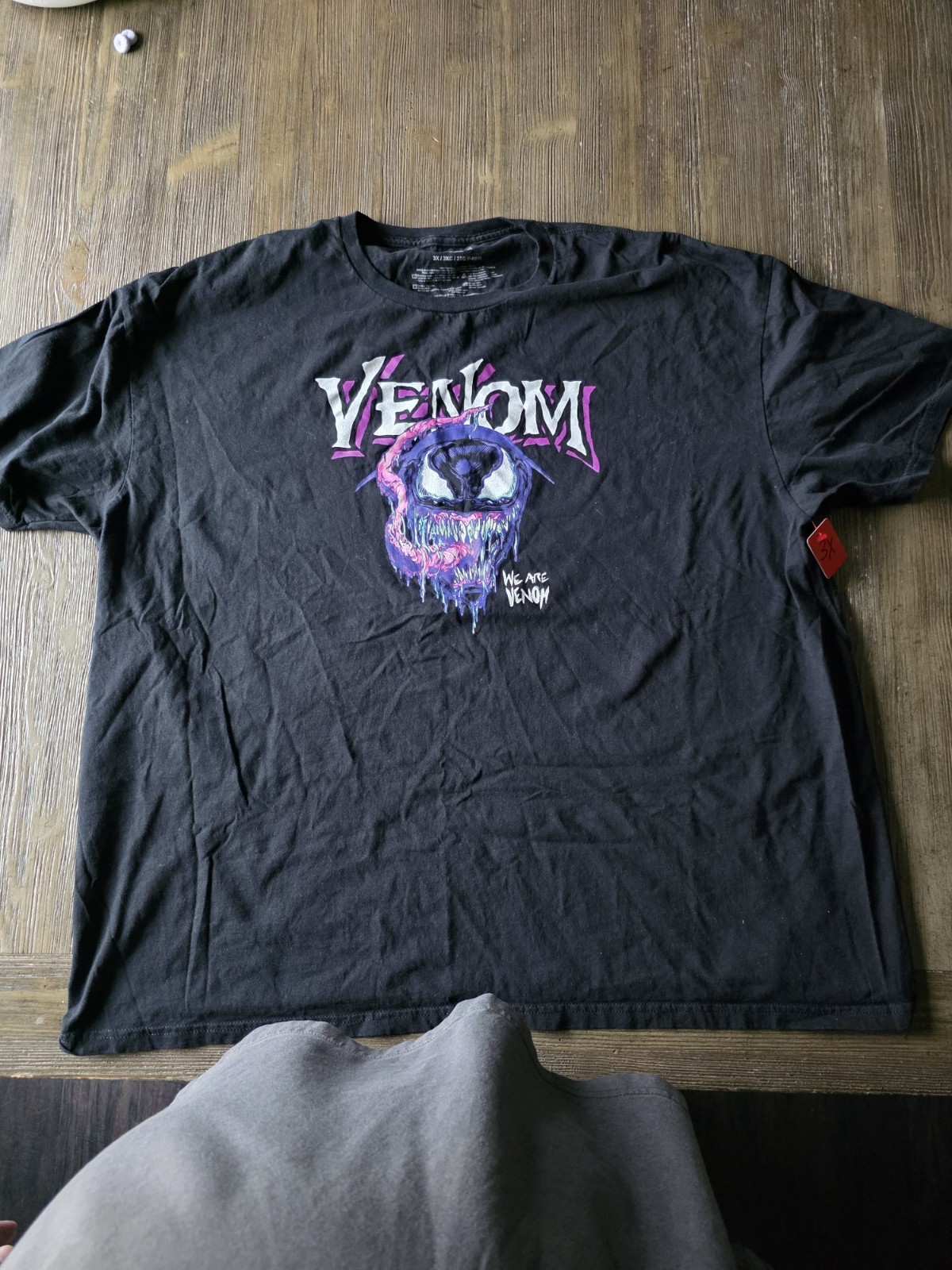 Marvel Venom Graphic T Shirt Men’s XL We Are Venom Villan Tee Black Size 3X