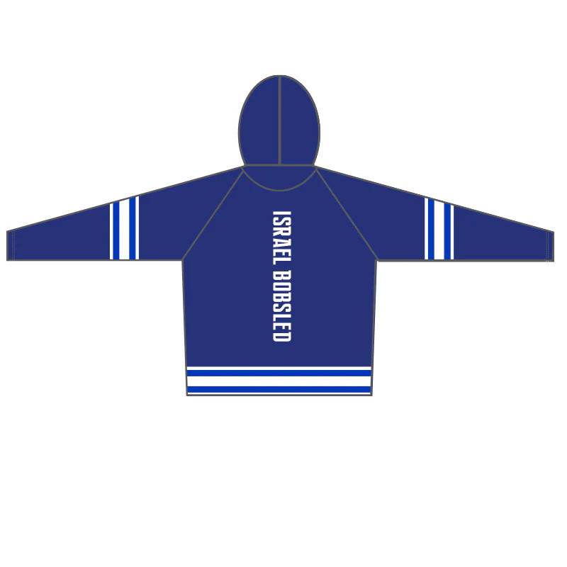 Israel Bobsled Shul Runnings Performance Hoodie