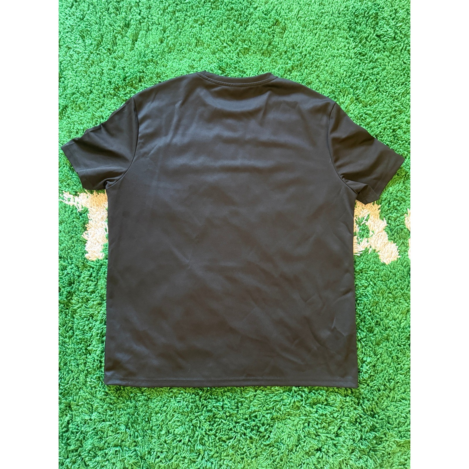 Unbranded Panther Graphic Tee Mens L Black Excellent 3D Embossed Geometric Shirt
