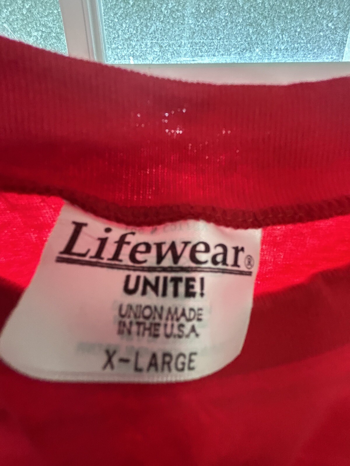 Vintage Labor Union US Mail Carriers Lifewear Unite T-Shirt Adult Size XL New