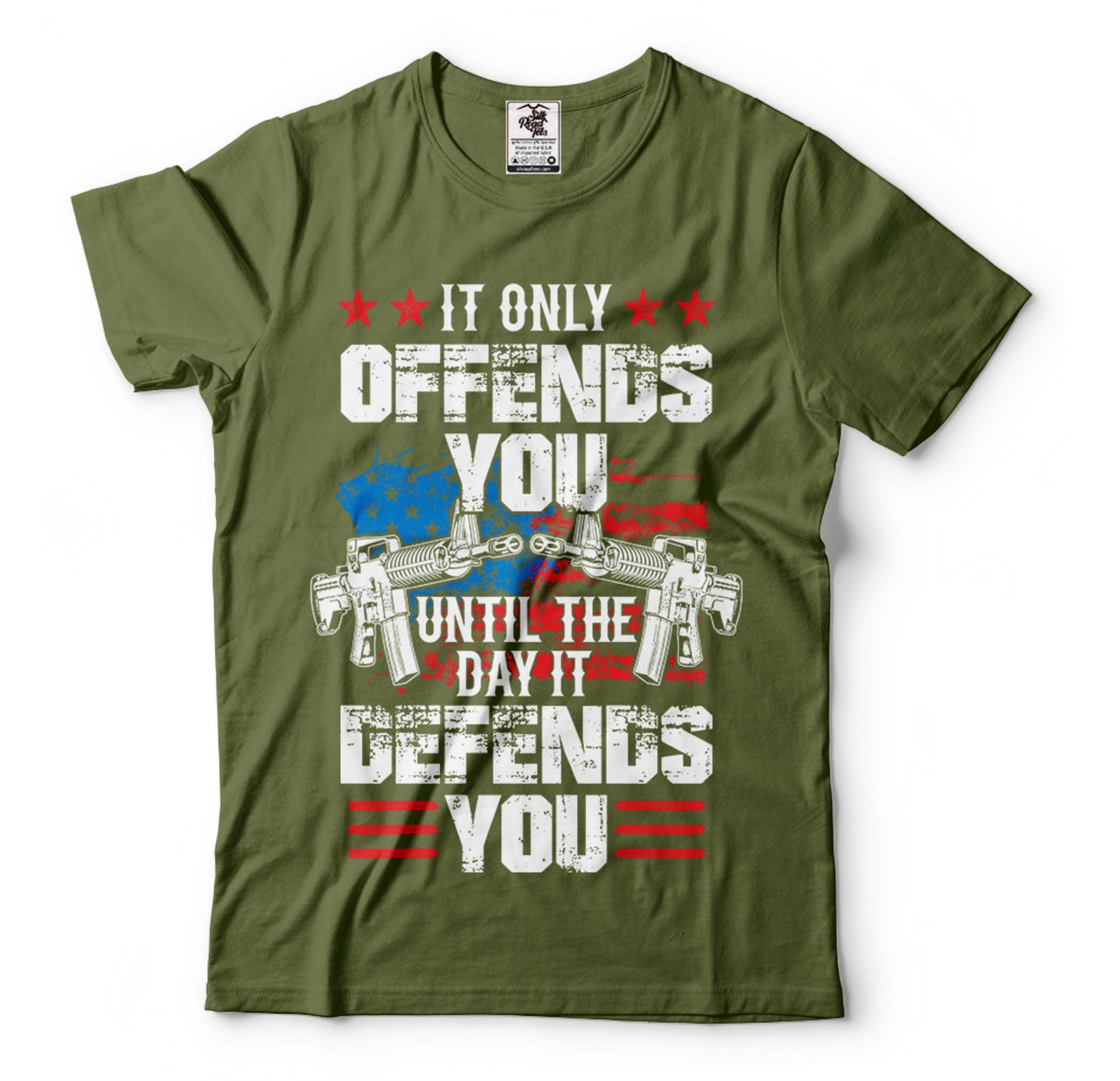 2nd Amendment Shirt Pro Gun Rifles Shirts USA Patriotic Tshirt Gun Lover Tee
