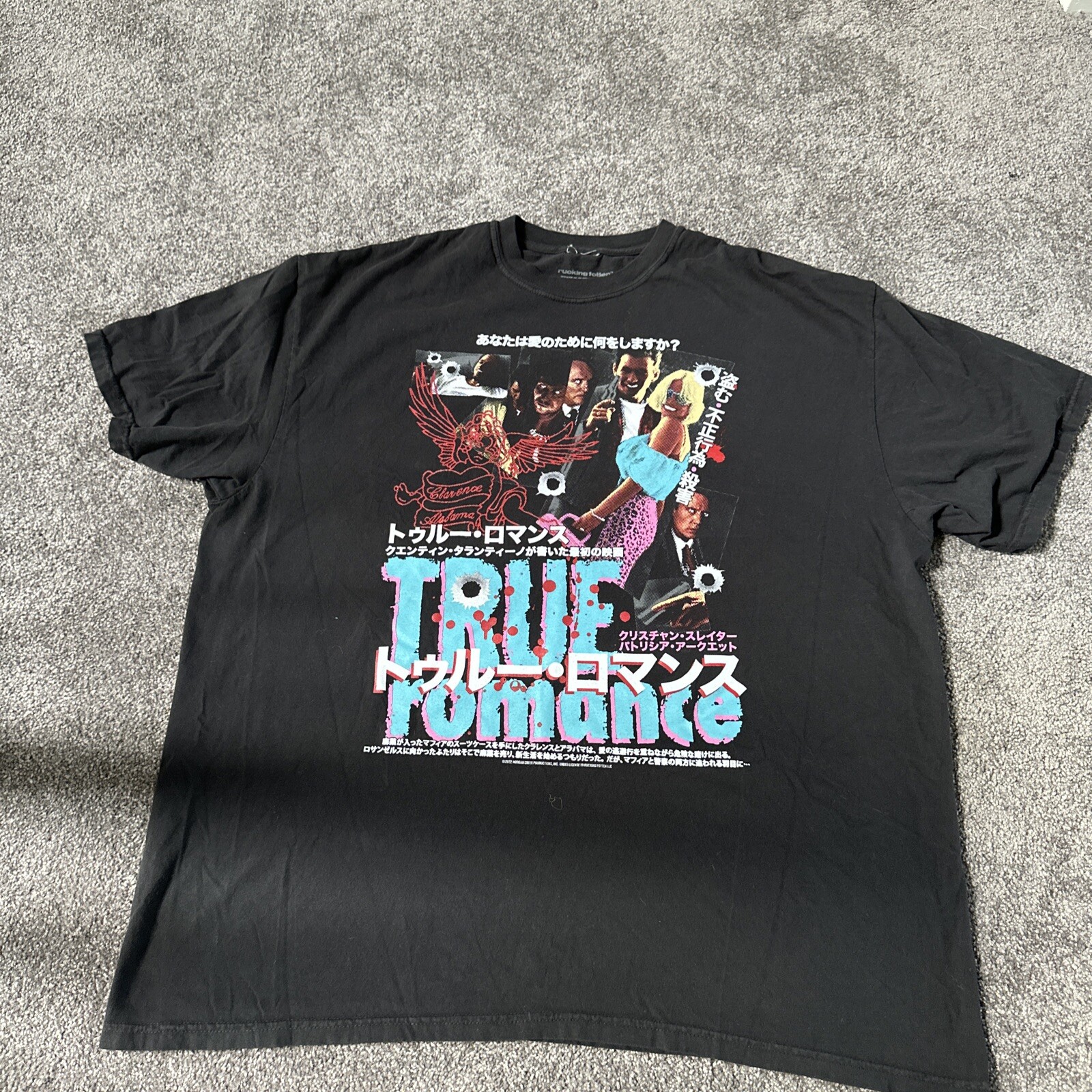 Rucking Fotten RF TRUE ROMANCE Tarantino T-Shirt 2XL *NEW*