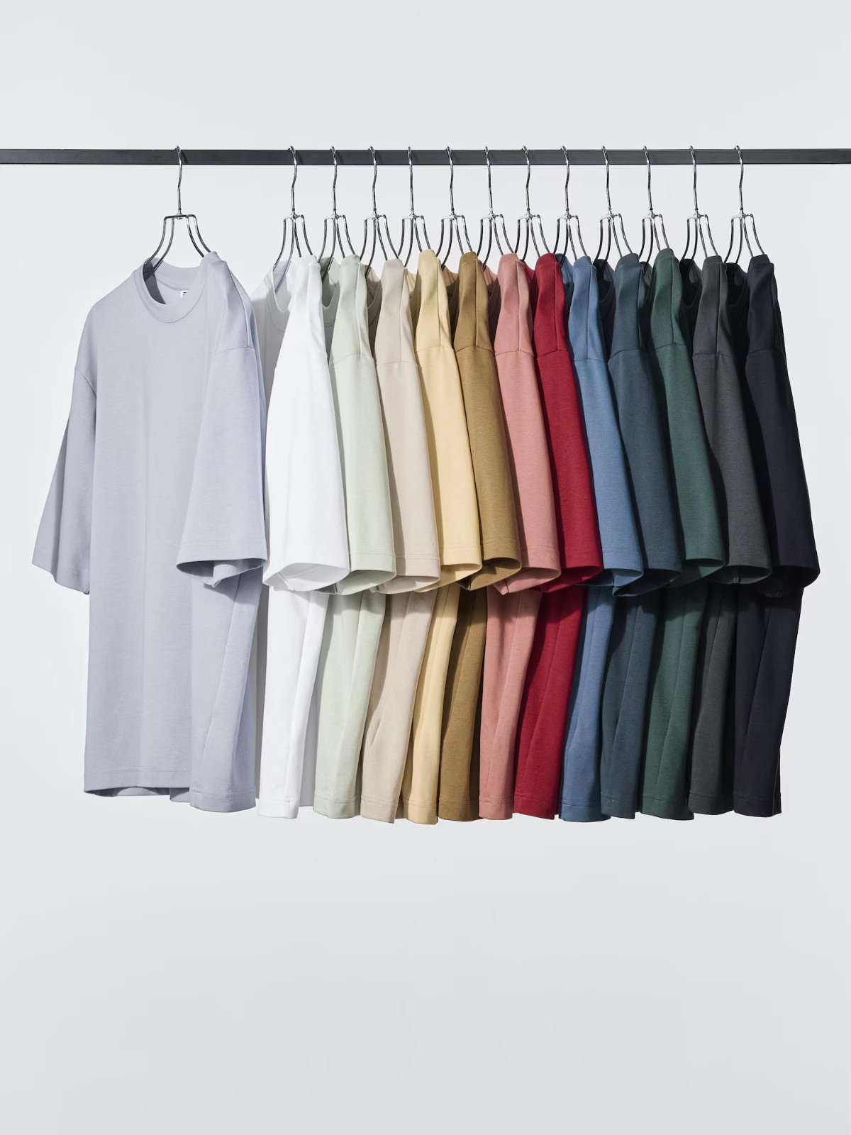 UNIQLO U AIRism Cotton Oversized Crew Neck Half-Sleeve T-Shirt XS-4XL Japan
