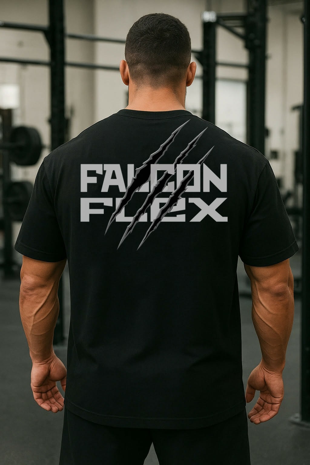 100% Cotton Men’s Printed Oversized T-shirt Crew Neck Short Sleeve Gym Training