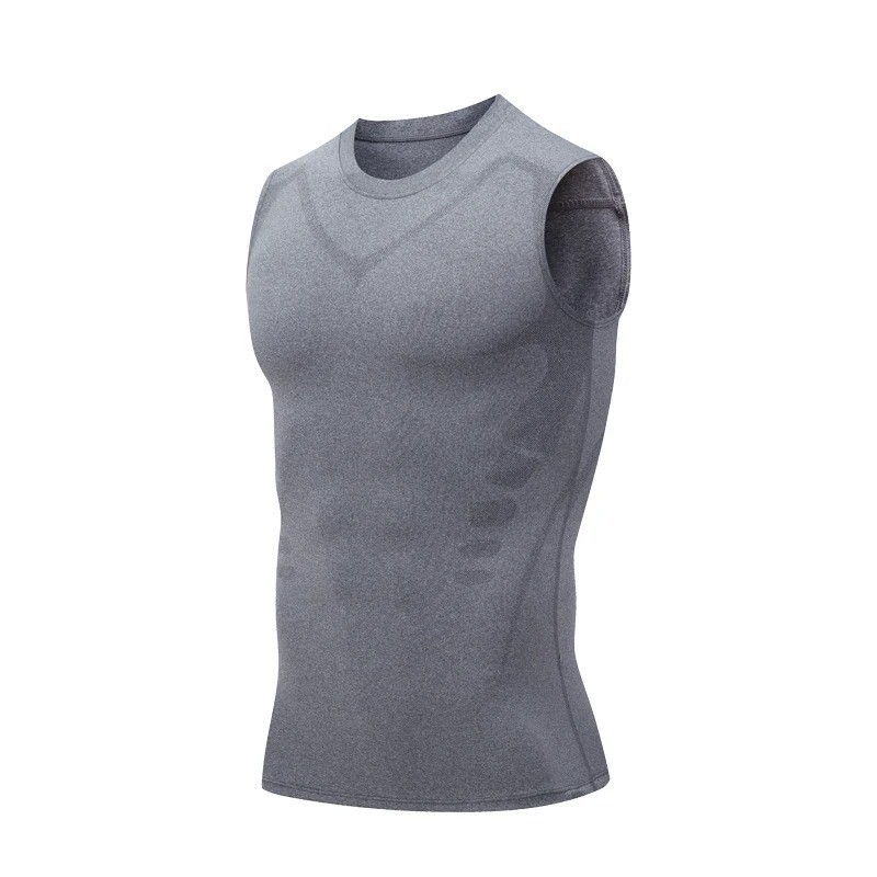 Mans Compression Tank Top Men Gym Shirt Sleeveless Quick Dry Sportswear Male Fit