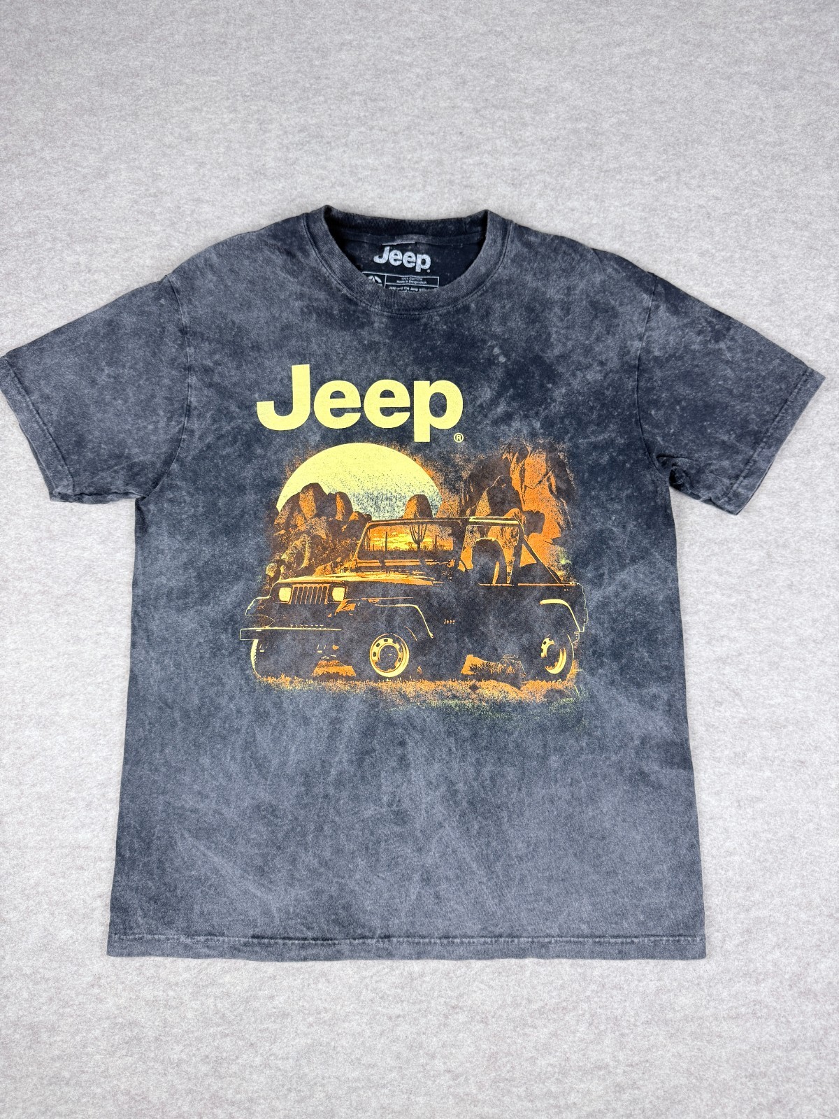 Jedco Jeep PFF Road Gray T-Shirt Size M