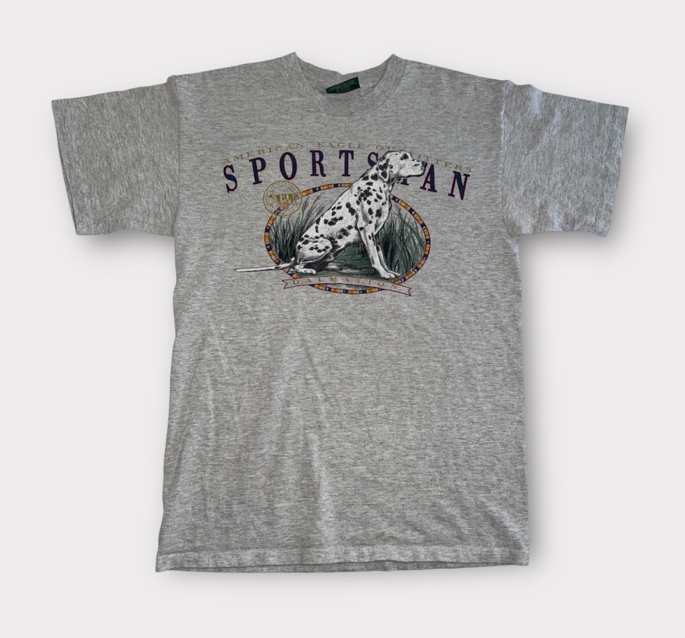 VTG American Eagle Outfitters T-Shirt Men’s Size L Gray Short Sleeve Sportsman