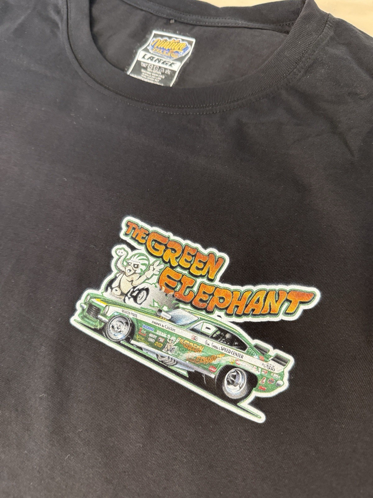 Green Elephant AA/FC Vintage style T-Shirt (341) T-Shirt