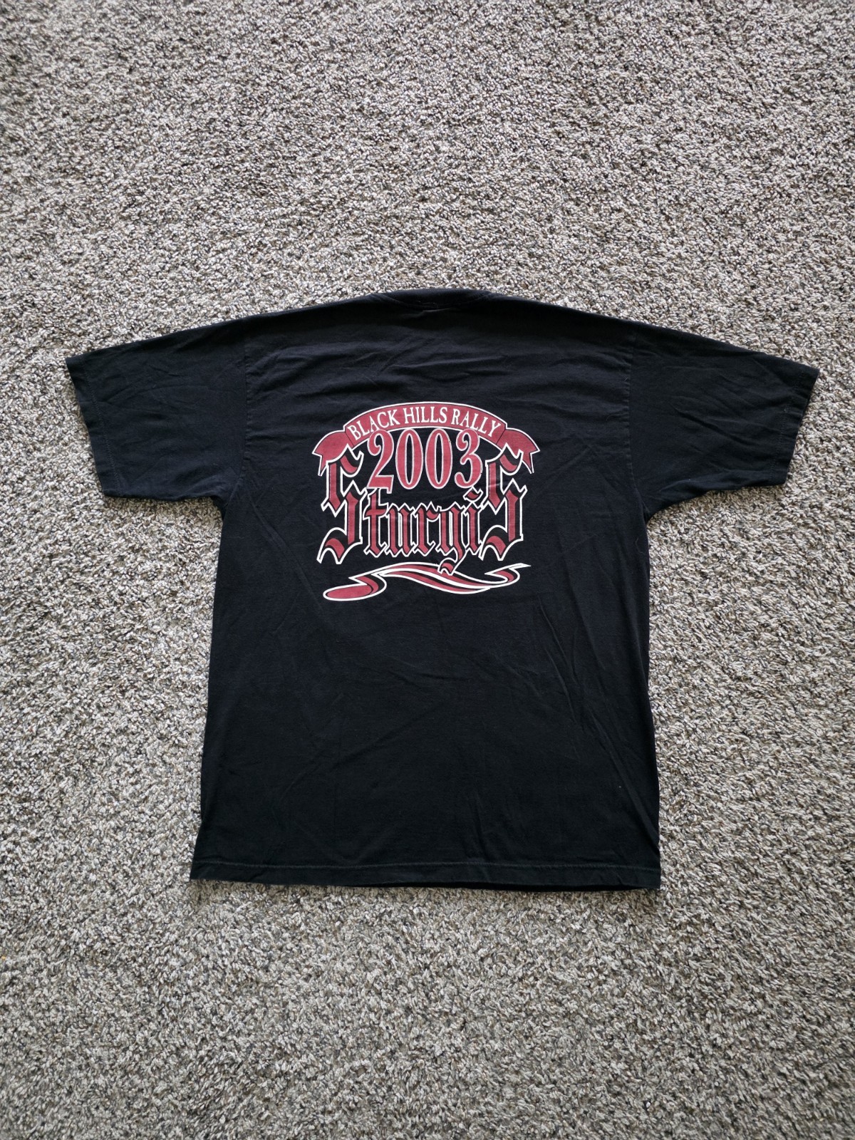Vintage 2002 SturgisBlack Hills Rally T-Shirt M South Dakota USA Harley Davidson